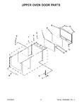 Diagram for 04 - Upper Oven Door Parts
