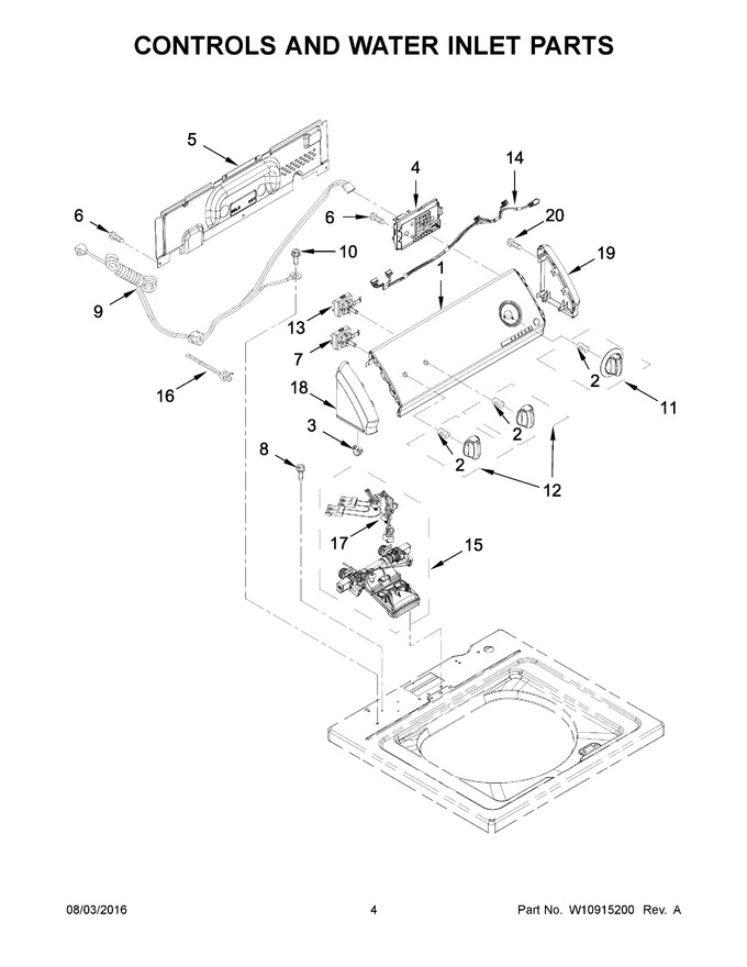 Diagram for CAW8350EW2