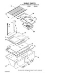 Diagram for 05 - Shelf Parts