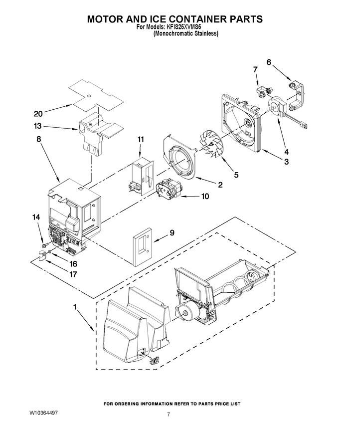 Diagram for KFIS25XVMS5