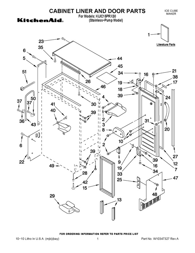 Diagram for KUIC15PRXS0
