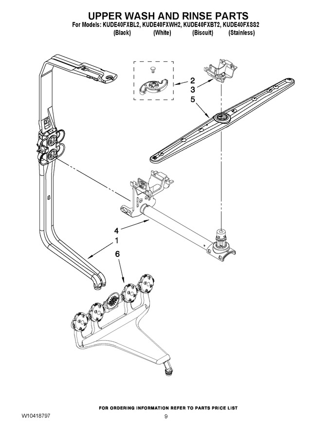 Diagram for KUDE40FXWH2