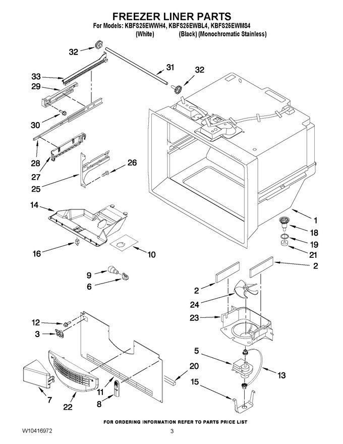 Diagram for KBFS25EWBL4