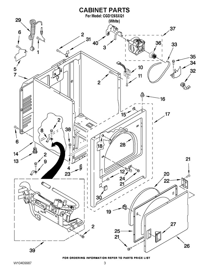 Diagram for CGD126SXQ1