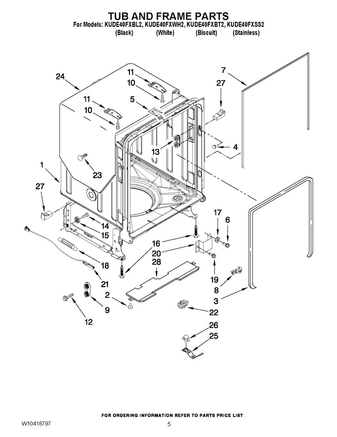 Diagram for KUDE40FXSS2