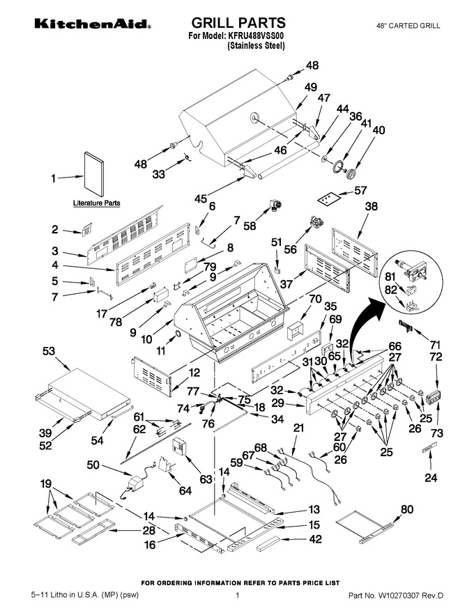 Diagram for KFRU488VSS00