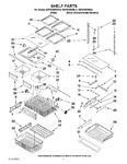 Diagram for 06 - Shelf Parts
