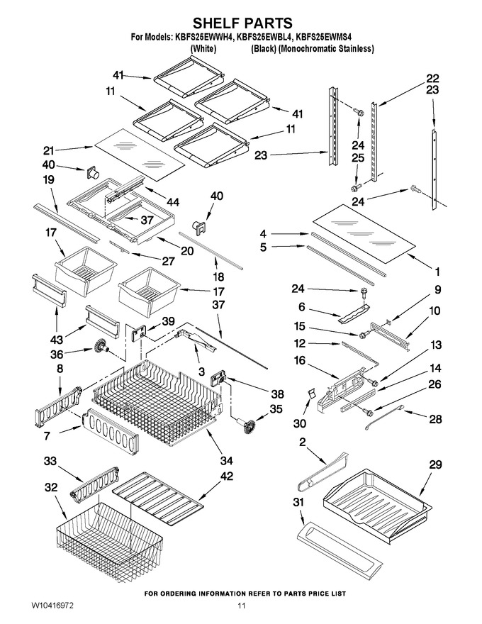 Diagram for KBFS25EWBL4