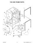 Diagram for 06 - Tub And Frame Parts