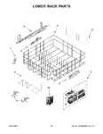 Diagram for 10 - Lower Rack Parts
