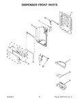 Diagram for 09 - Dispenser Front Parts