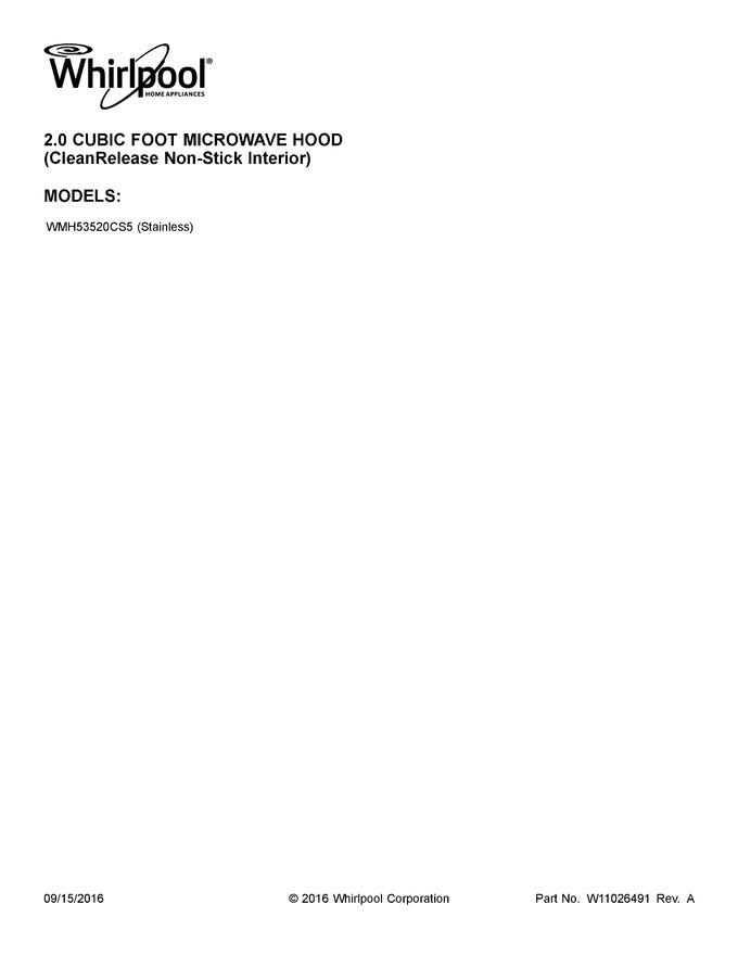Diagram for WMH53520CS5
