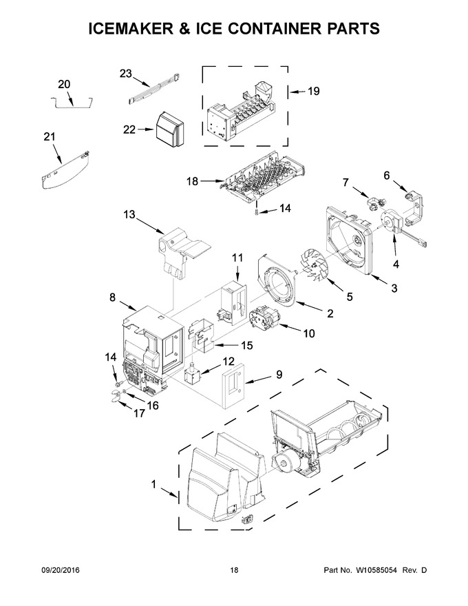 Diagram for WRX735SDBM00