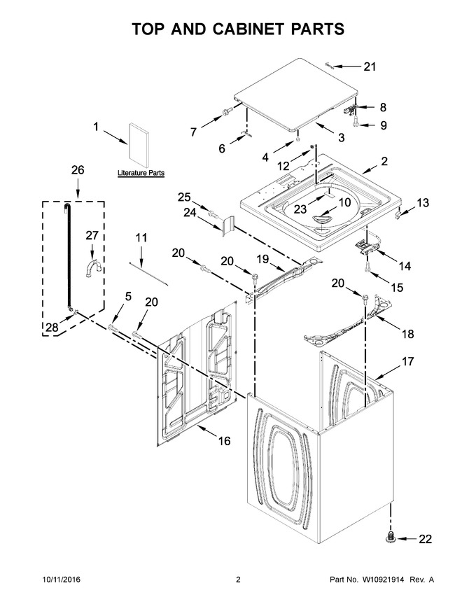 Diagram for CAW9352EW2