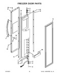 Diagram for 11 - Freezer Door Parts