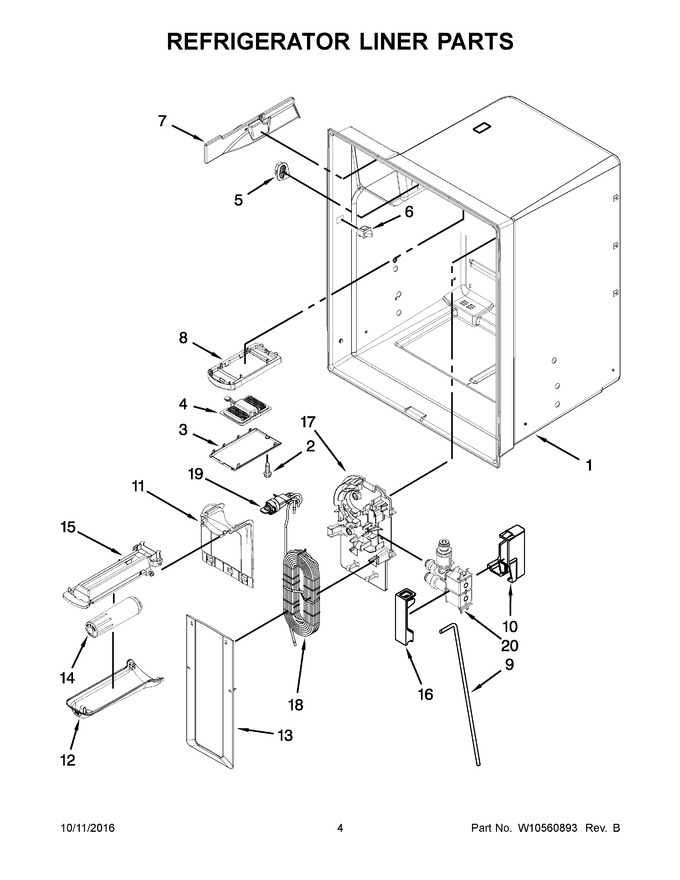 Diagram for KFXS25RYWH5