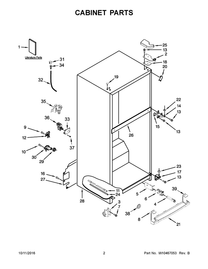 Diagram for WRT771RWYB01