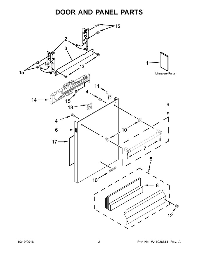 Diagram for KDTE104EWH3