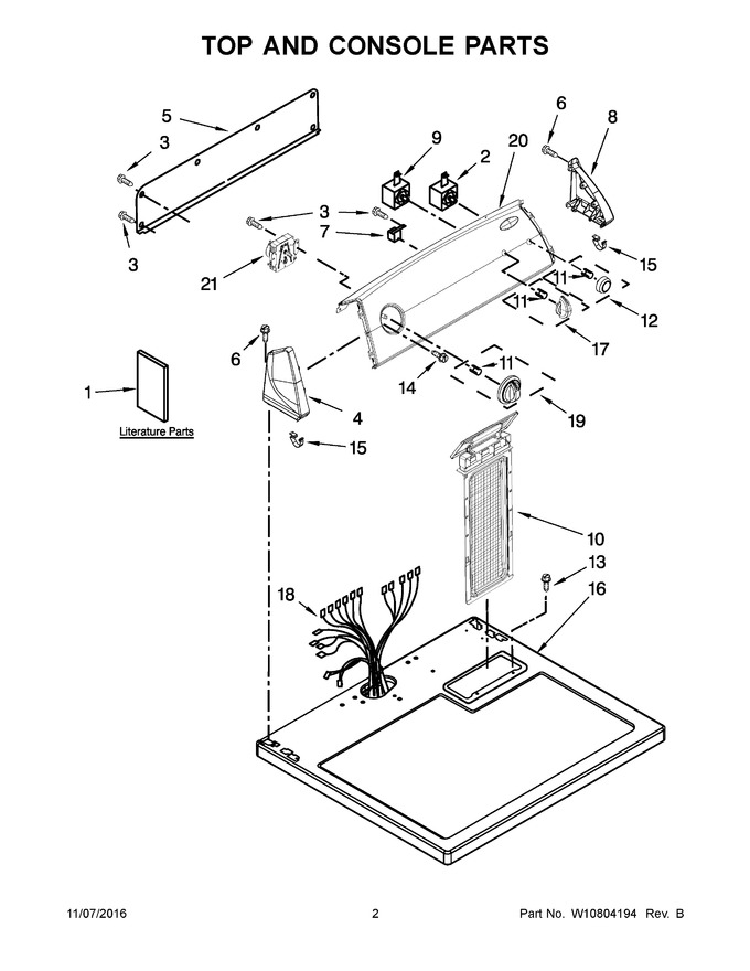 Diagram for 3DWED4800YQ2