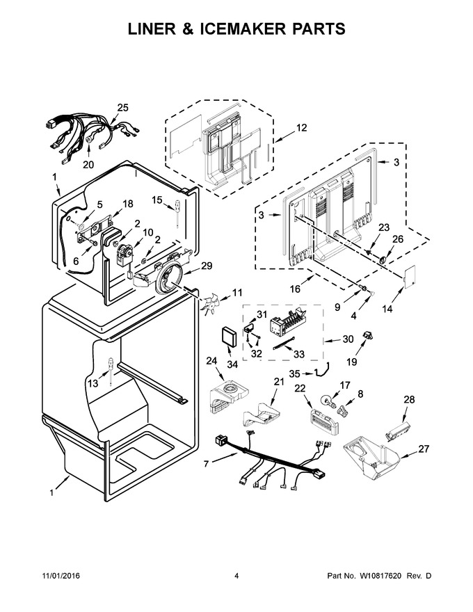Diagram for WRT348FMEB00