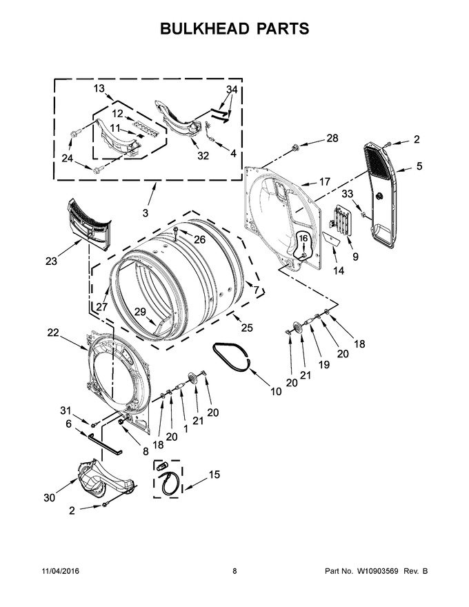 Diagram for YWED7990FW0