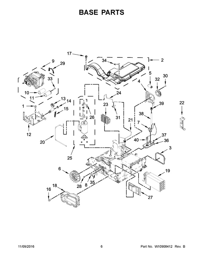 Diagram for YWED9290FW0
