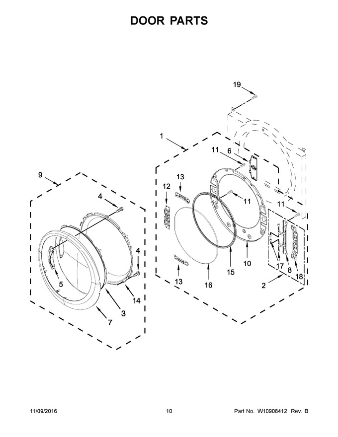 Diagram for YWED9290FW0