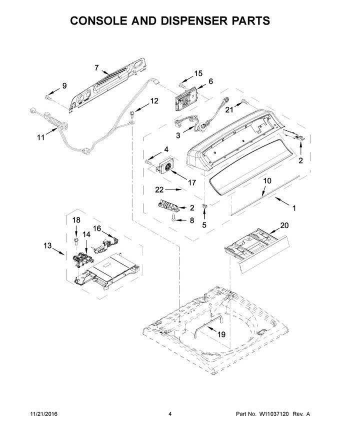 Diagram for WTW8040DW2