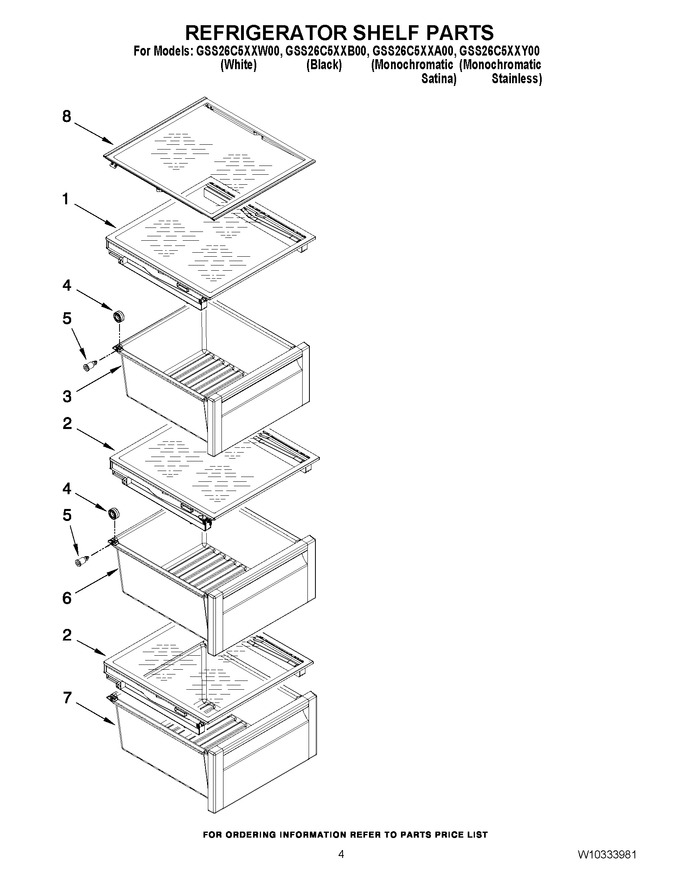 Diagram for GSS26C5XXY00