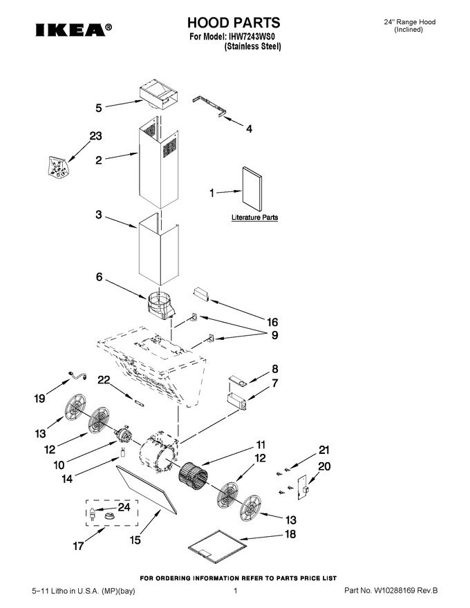 Diagram for IHW7243WS0