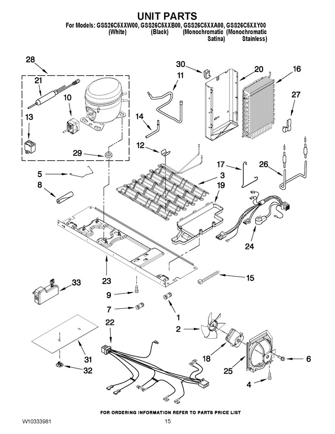 Diagram for GSS26C5XXY00