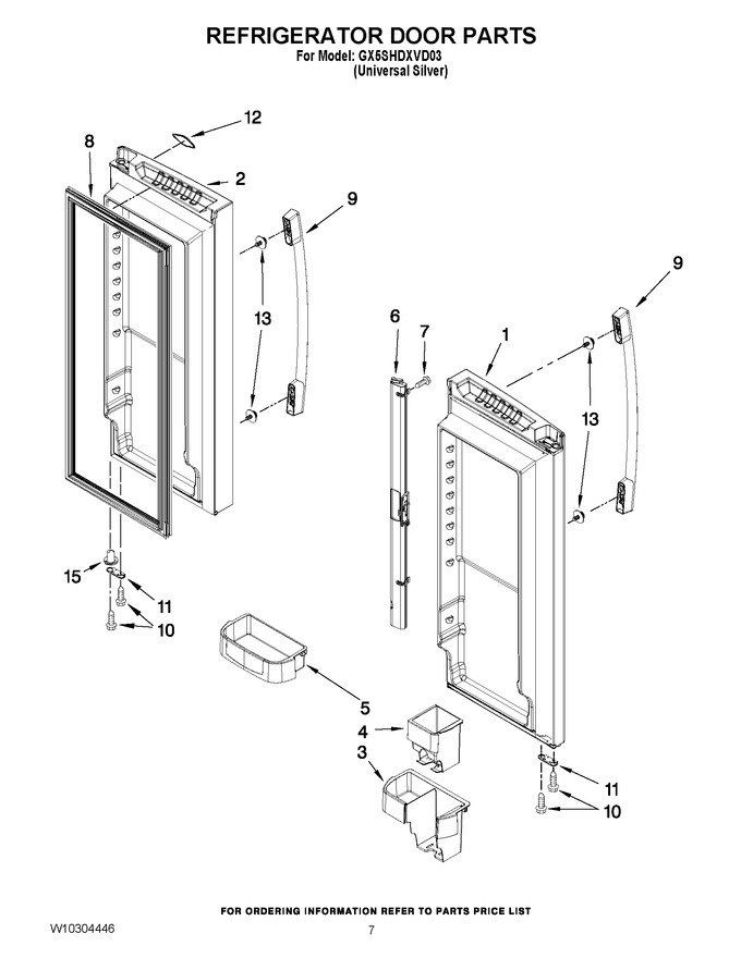 Diagram for GX5SHDXVD03