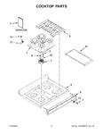 Diagram for 02 - Cooktop Parts