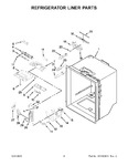 Diagram for 03 - Refrigerator Liner Parts