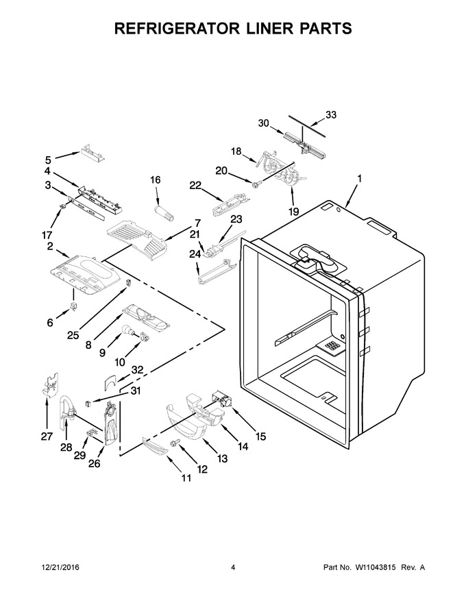 Diagram for WRF535SWHV00
