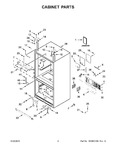 Diagram for 02 - Cabinet Parts