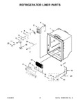 Diagram for 03 - Refrigerator Liner Parts