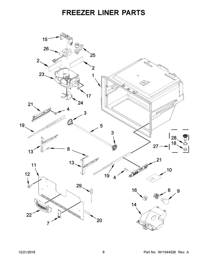 Diagram for WRX735SDHW00