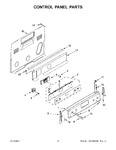 Diagram for 03 - Control Panel Parts