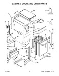 Diagram for 02 - Cabinet, Door And Liner Parts