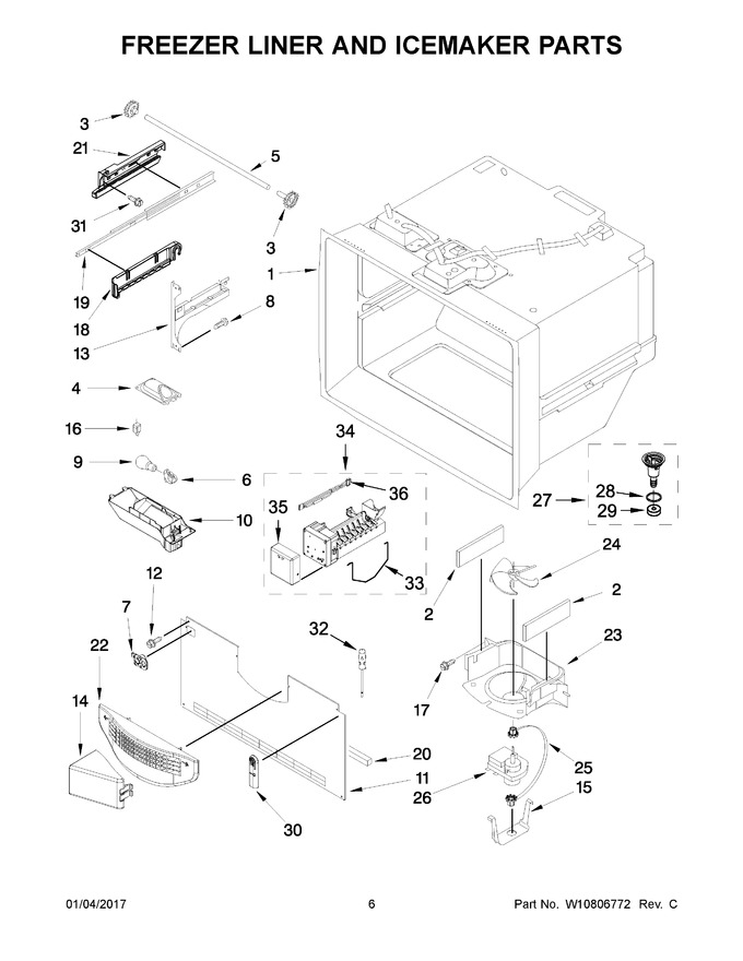 Diagram for KRFC302EPA00