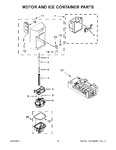 Diagram for 06 - Motor And Ice Container Parts