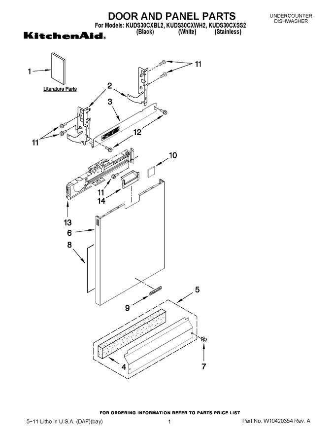 Diagram for KUDS30CXSS2