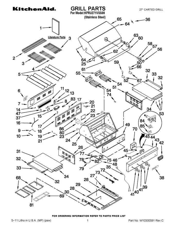 Diagram for KFRU271VSS00