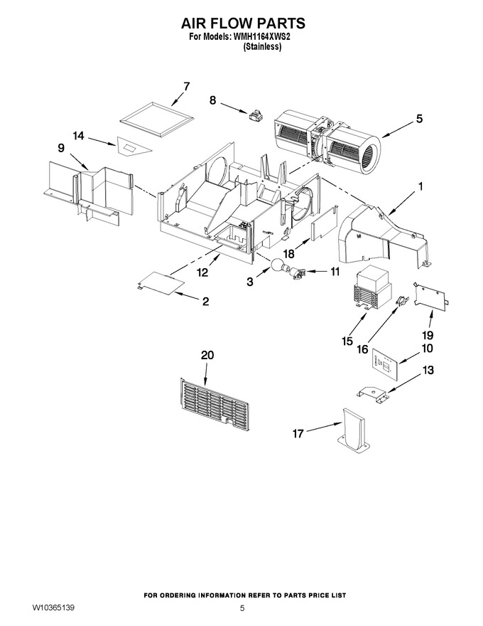 Diagram for WMH1164XWS2
