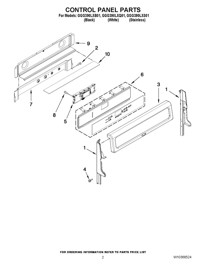 Diagram for GGG390LXB01