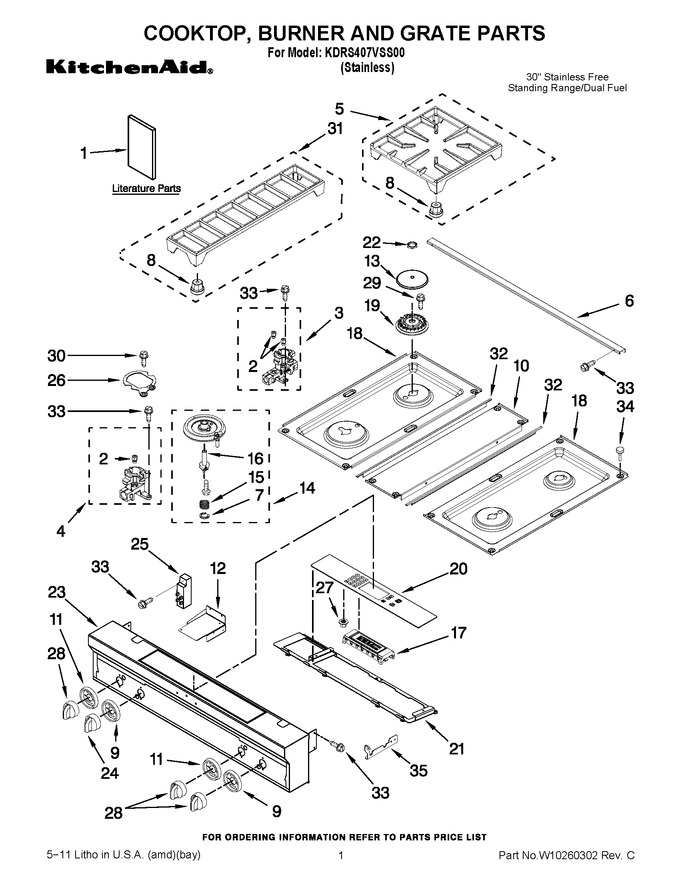 Diagram for KDRS407VSS00