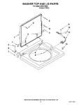 Diagram for 06 - Washer Top And Lid Parts