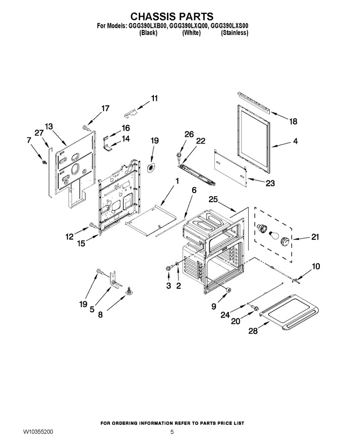 Diagram for GGG390LXS00