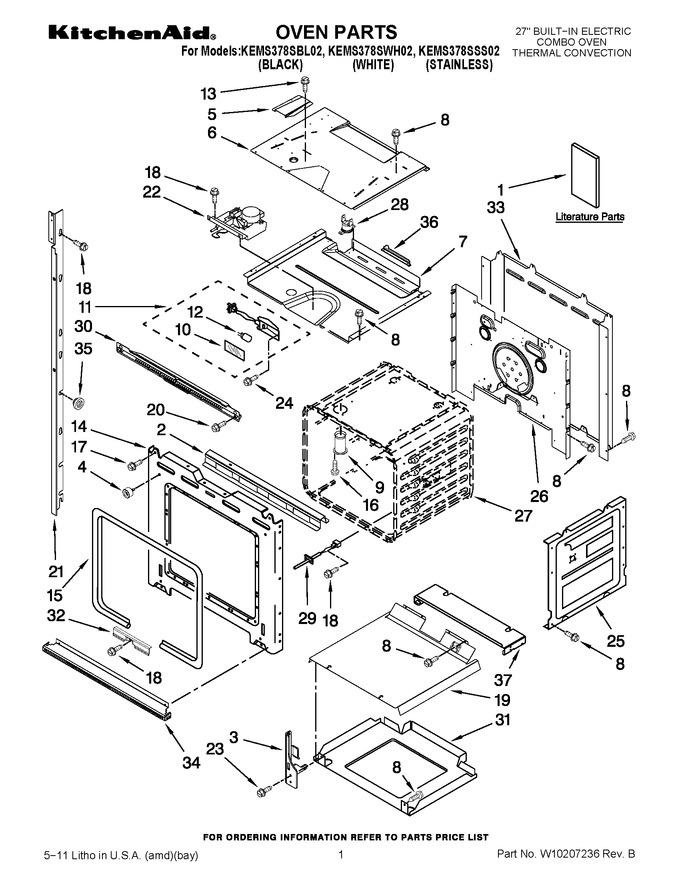 Diagram for KEMS378SWH02
